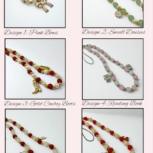 Beaded Phone Charms