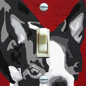 BOSTON TERRIER Switch Plate