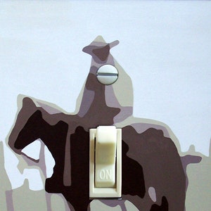 COWBOY by Kristen Anderson Switch Plate (single)