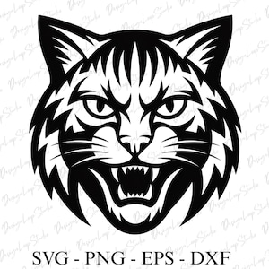 silhouette wildcats svg,  wildcat face logo png, wildcat head svg, wildcat face png, wildcat head pngwildcat logo svg, wildcat logo png