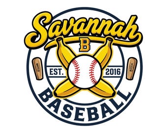 Retro Savannah Baseball Svg, Vintage Soft Svg, Bananas Baseball Svg, Banana Fan Gift,  Savannah Banana Svg, Summer Sports Top