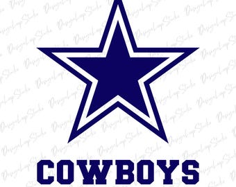 Cowboys svg, Cowboys Stars Svg, Cowboys Cricut, Vector File, Leopard print, Cowboys Silhouette, Cut files for cricut, vinyl Instant Download