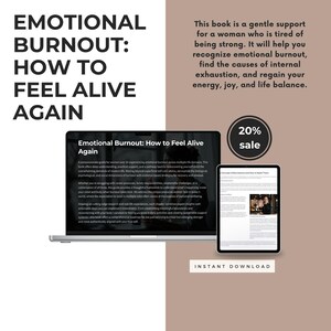 Emotionaler Burnout: Wie du dich wieder lebendig fühlst | Psychische Gesundheit eBook für Frauen 30+ | Selbsfürsorge-Anleitung | Stress & Erschöpfungs PDF PDF
