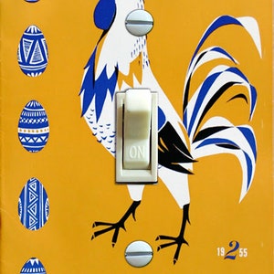 1955 Neuwieder Hefte Magazine Cover, Switch Plate Cover, Wandplaat, Single, Home Decor