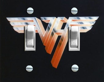 Van Halen II Album Cover, Switch Plate Cover, Wall Plate, Double, Home Decor