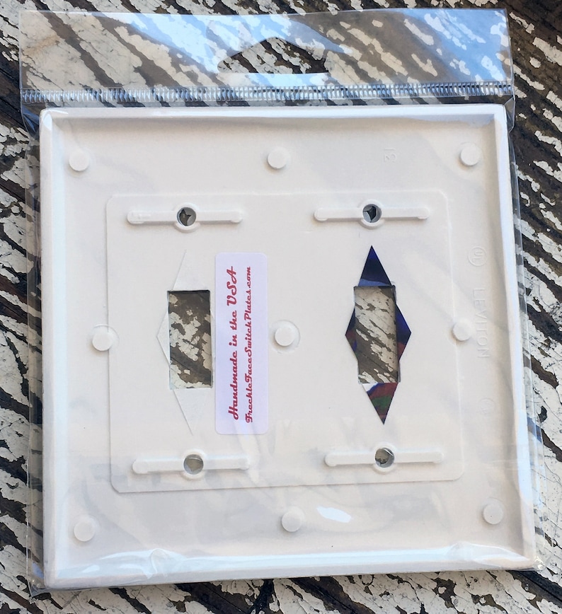 Home Decor Double Wall Plate Switch Plate Cover 1936 Olympic Stamp Norway