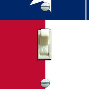 TEXAS State FLAG, Switch Plate Cover, Wall Plate, Single/Double, Home Decor
