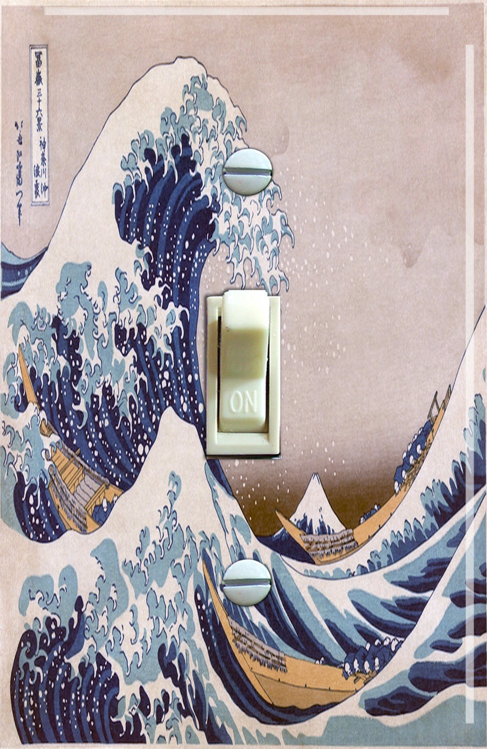 ArtVerse Katsushika Hokusai 16 x 16 Indoor/Outdoor UV Properties-Waterproof and Mildew Proof The Wave in Sepia Pillow ArtVerse Katsushika Hokusai 16 x 16 Indoor/Outdoor UV Properties-Waterproof and Mildew Proof The Wave in Sepia Pillow