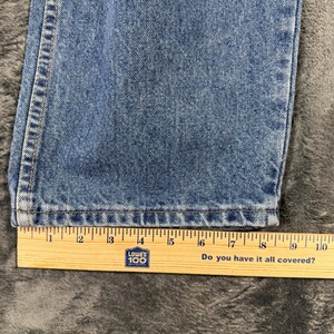 Wrangler Hero Authentic Jeans Mens 50x30 Blue Denim Made in USA 95501SW image 8