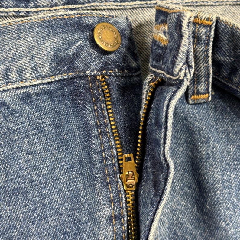 Wrangler Hero Authentic Jeans Mens 50x30 Blue Denim Made in USA 95501SW image 4