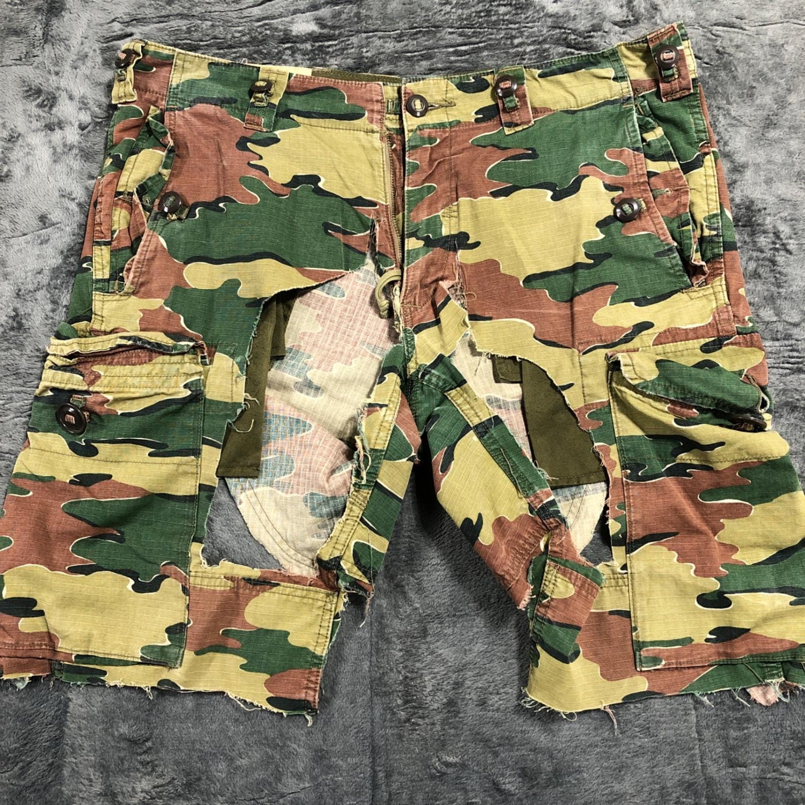 Tiger Stripe Camo Shorts - Etsy