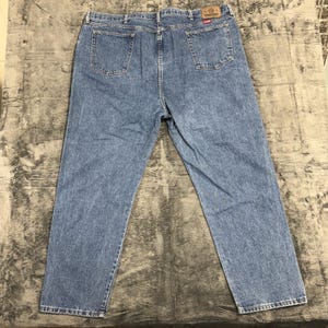 Wrangler Hero Authentic Jeans Mens 50x30 Blue Denim Made in USA 95501SW image 9