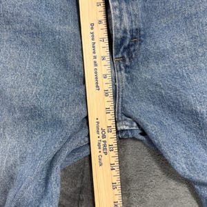 Wrangler Men's Straight Leg Jeans – Medium Wash 100% Cotton (36x32) Bild 5