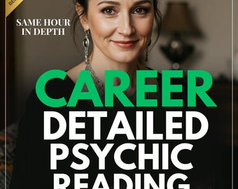 Career Psychic Reading | Discover New Opportunities, Overcome Obstacles, and Find Success with Same Hour Professional Energy Insights