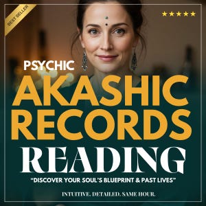 Akashic Records Soul Reading,Past Lives,Spiritual Guidance,Karma Clearing,Soul Purpose Guidance for Deep Spiritual Insight, Past Life Lesson