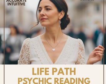 In Depth Psychic Reading- Life Path- Stress Relief Predictions, Problem Solving Reading, Psychic Life Compass Reading, Spiritual Guidance