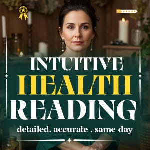 Same Hour Health Reading: Psychic Body Scan & Energy Healing (PDF Wellness Reading