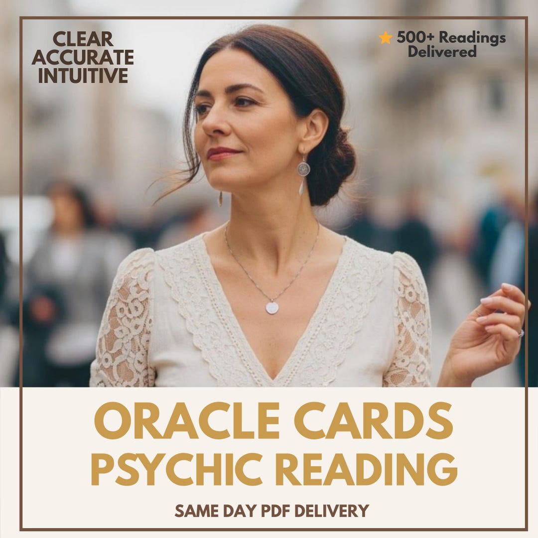 Psychic Reading - Tarot/oracle Cards - SAME DAY - Psychic Insights - Etsy