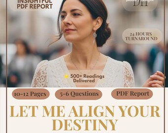 Let Me Align Your Destiny For You Premium Psychic Reading | Personalized Energy Alignment & Future Path Guidance | Psychic Medium Insight