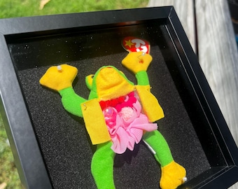 Small Frog Shadow Box