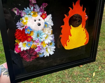 Arte di peluche ispirata a Midsommar