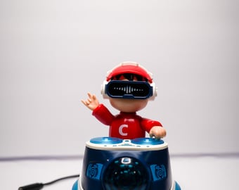 Switch-anpassad DJ Crawler musikalisk leksak