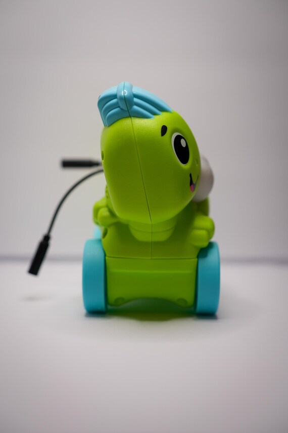 Switch-adapted Fisher-price Link Squad Crawl 'n Colors Chameleon