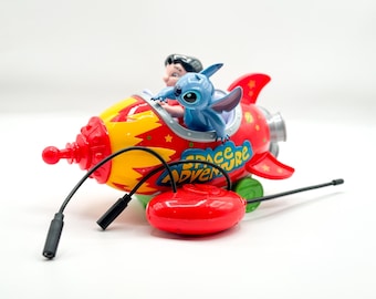 Switch-Adapted Lilo & Stitch Rocket Ship RC Toy