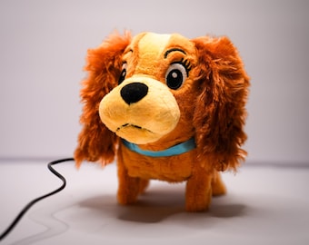 Switch-Adapted Disney Lady Leash-Controlled Plush