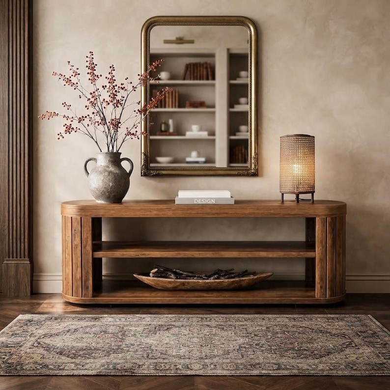 Entryway Bench With Shoe Storage Farmhouse Wooden Bench - Etsy