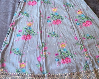 Charizma formal dress Sharara Suit, AghaNoor Pakistani Dress (Medium)