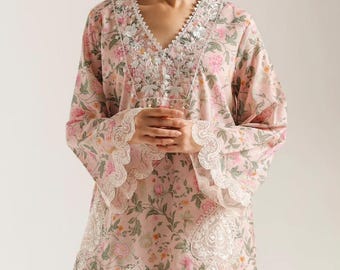 Ladies women clothing fashion dress Pakistani suits kurta shalwar dupatta indian  shalwar brand khaadi luxury dress