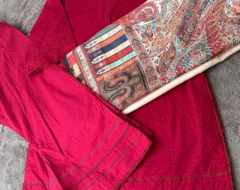 Asian ladies women clothing fashion dress Pakistani suits kurta shalwar dupatta indian  shalwar