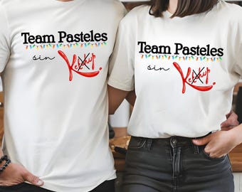 Team Pasteles without Ketchup T-shirt, Funny Boricua Shirt, Boricua Nostalgia, Puerto Rico Gift, Typical Puerto Rican Food