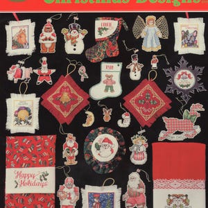 Cross My Heart, set of 2 new out of print Christmas books, 101 Christmas Designs and A Cross My Heart Christmas