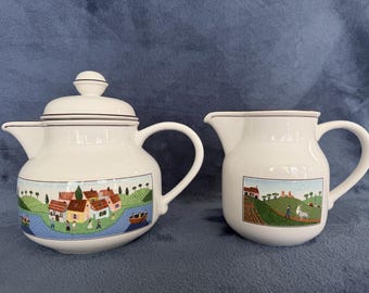 Set of 4 Villeroy and Boch Design Naïf Coffee/tea Cups With