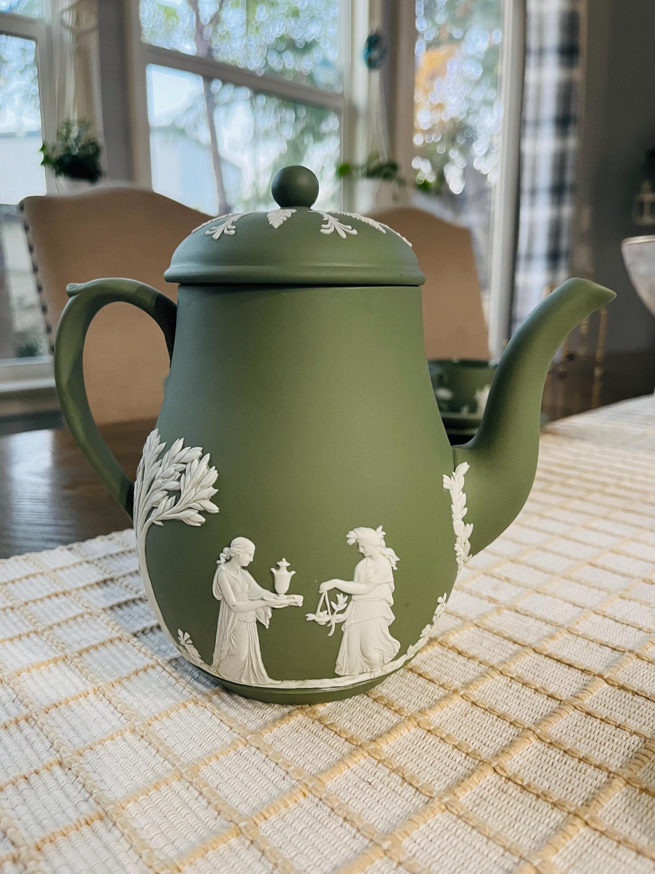 Wedgwood Jasperware Tea Pots - Etsy
