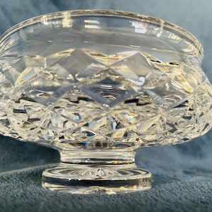 Waterford Comeragh Pattern 5.5” Footed Crystal Bowl