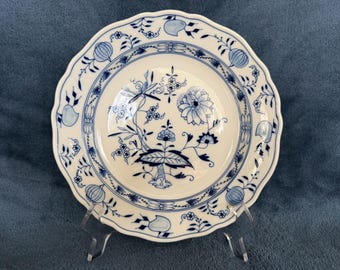 Meissen Blue Onion 8.5” Plate from Germany (After1934)