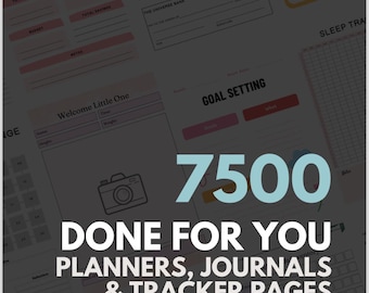 750+ Canva Templates Bundle | PLR & MRR Digital Products | Sell Planners  Journals | Passive Income Business