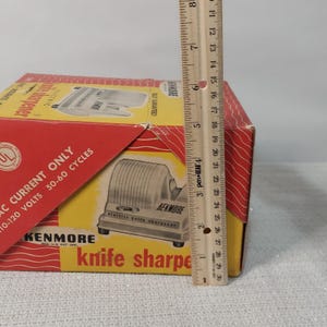 Vtg Kenmore Electric Knife Sharpener Model 8353 w/original Box, Pamplet, Booklet image 19