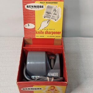 Vtg Kenmore Electric Knife Sharpener Model 8353 w/original Box, Pamplet, Booklet image 12
