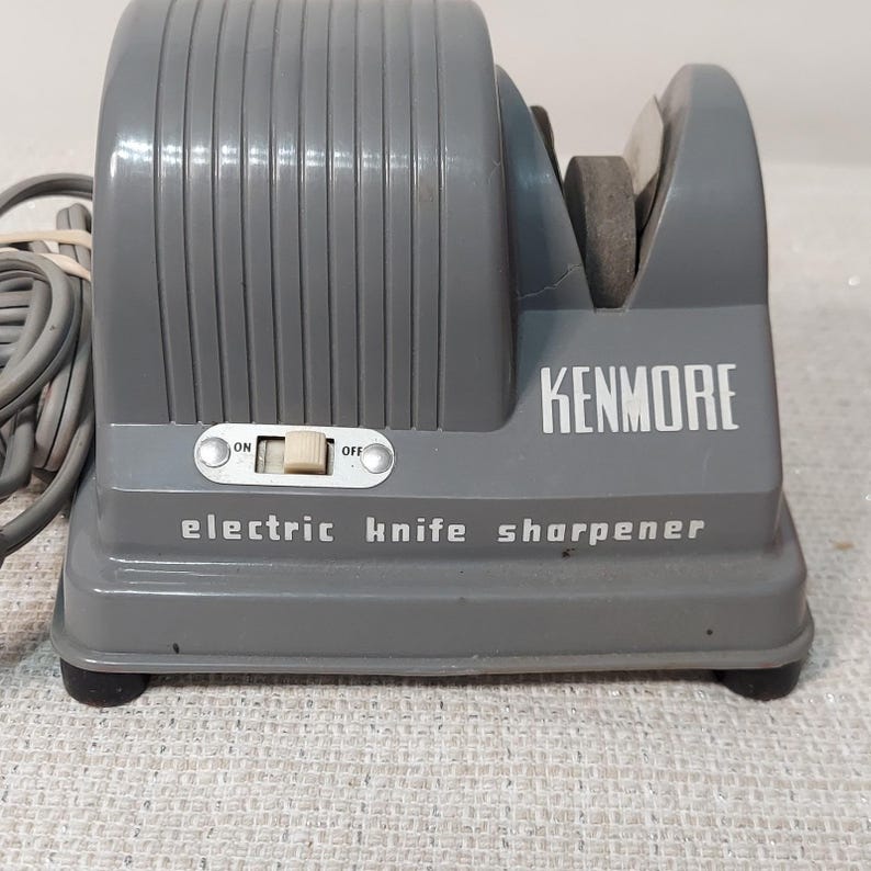 Vtg Kenmore Electric Knife Sharpener Model 8353 w/original Box, Pamplet, Booklet image 10