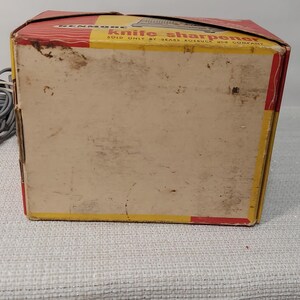 Vtg Kenmore Electric Knife Sharpener Model 8353 w/original Box, Pamplet, Booklet image 17