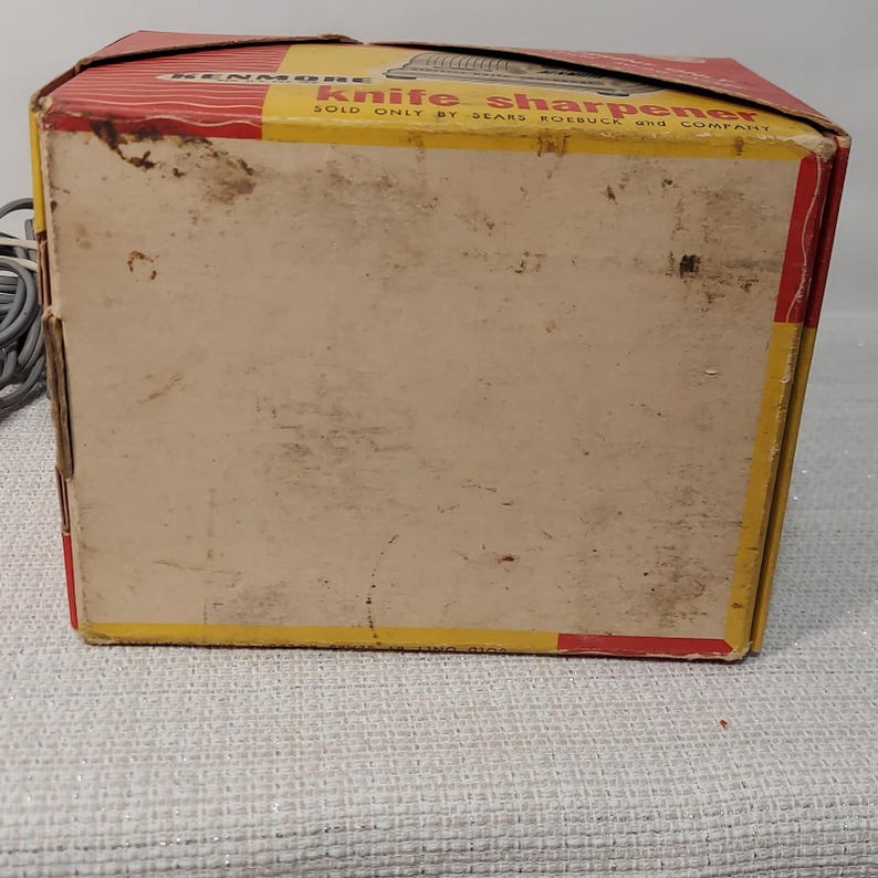 Vtg Kenmore Electric Knife Sharpener Model 8353 w/original Box, Pamplet, Booklet image 17