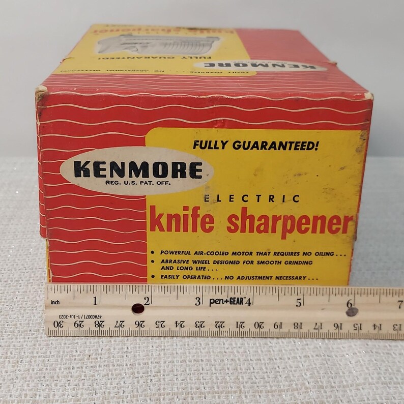 Vtg Kenmore Electric Knife Sharpener Model 8353 w/original Box, Pamplet, Booklet image 20