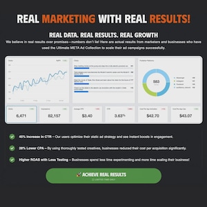 Social Media Templates. Etsy's Biggest Facebook, Instagram Ad Bundle. Easily edit for your business! image 5