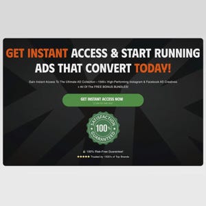 Social Media Templates. Etsy's Biggest Facebook, Instagram Ad Bundle. Easily edit for your business! image 10