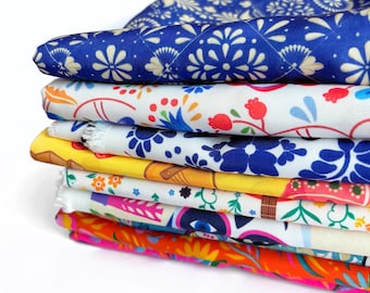 Mexican fabric, half a yard fabric , polyester fabric, sewing supplies , Frida fabric, colorful fabric, skukl fabric , day of the death