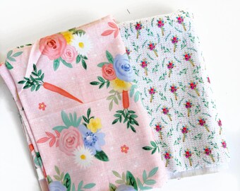 Easter fabric bundle , fat quarters , religious fabric, quilting supplies, seasonal fabric, cute fabric, spring fabric
